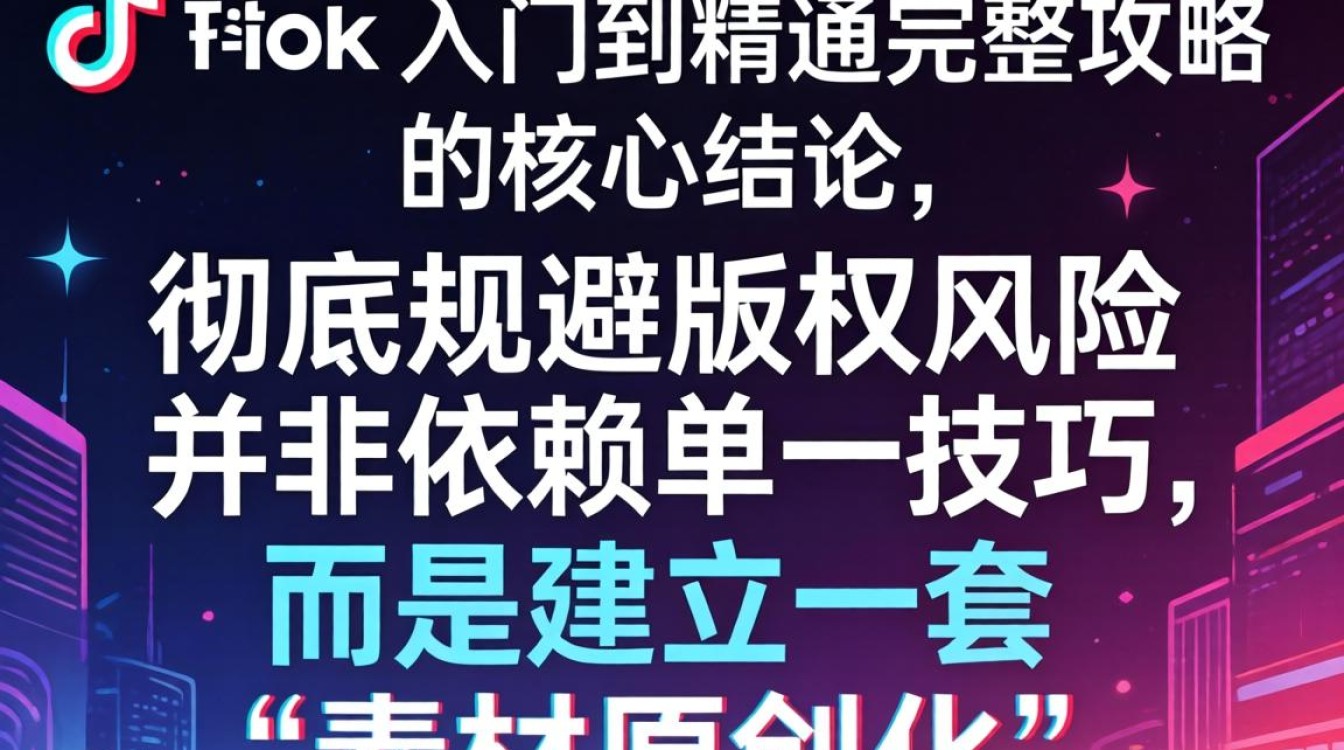 TikTok 去版权限制从入门到精通完整攻略