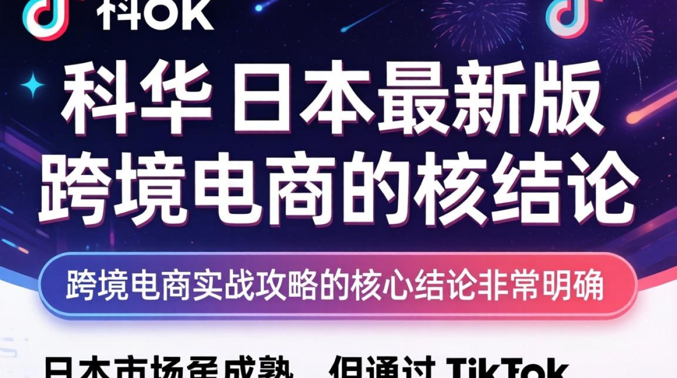 TikTok 日本最新版 跨境电商实战攻略