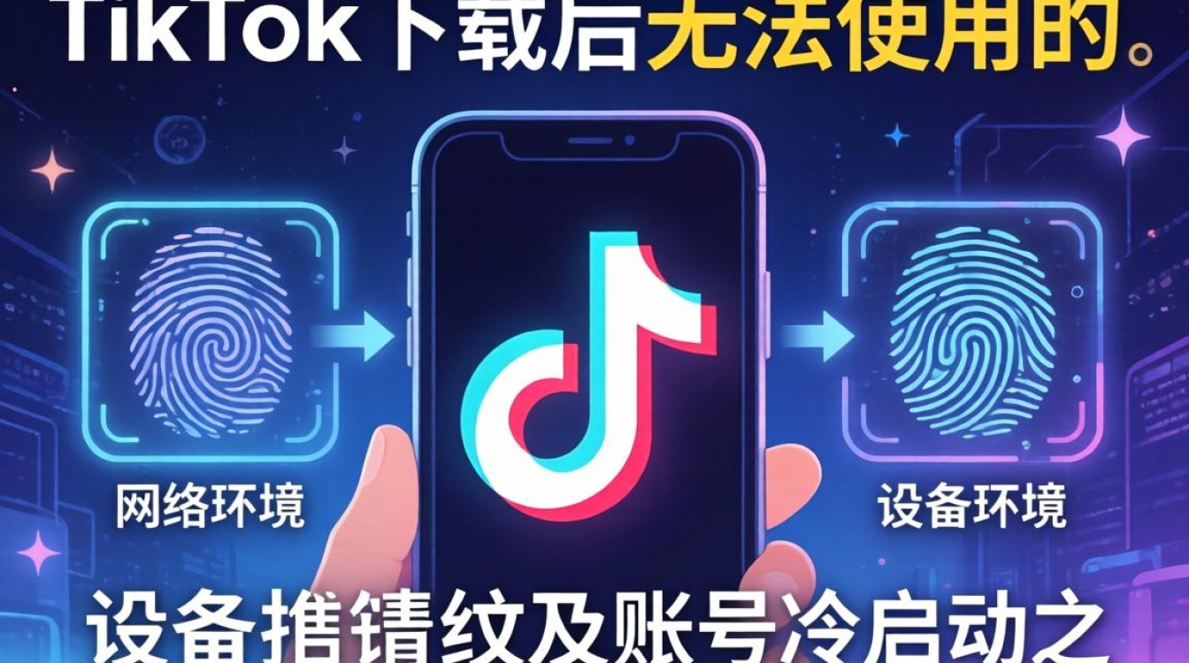 账号运营下载 TikTok 后无法使用怎么办