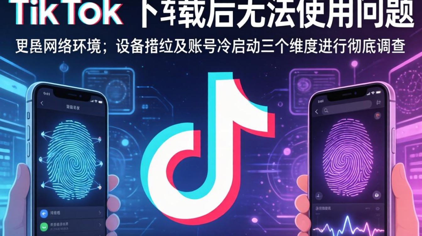 账号运营下载 TikTok 后无法使用怎么办