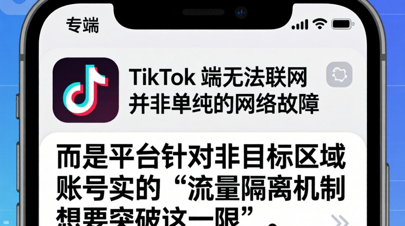 ios下载tiktok无法联网怎么回事