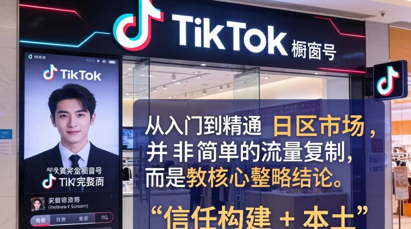 日区TikTok橱窗号从入门到精通完整攻略