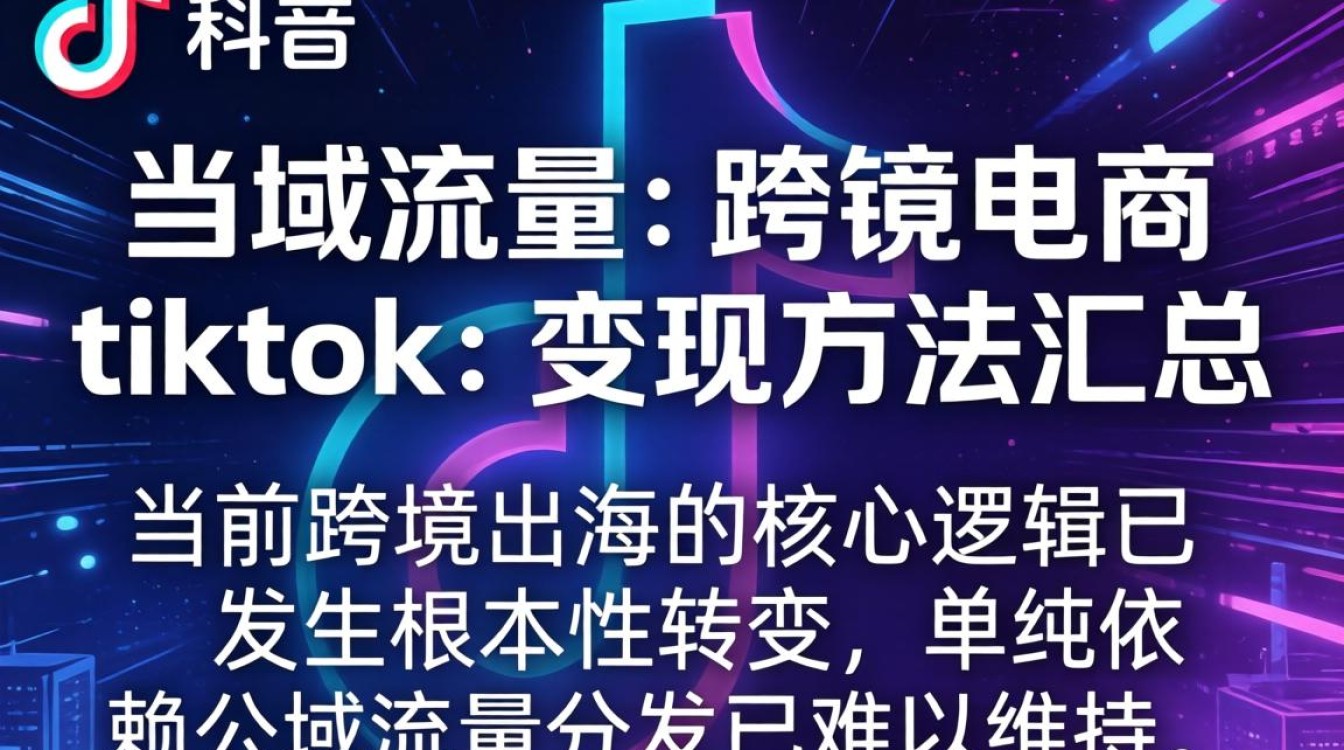 TikTok跨境电商私域流量变现方法汇总