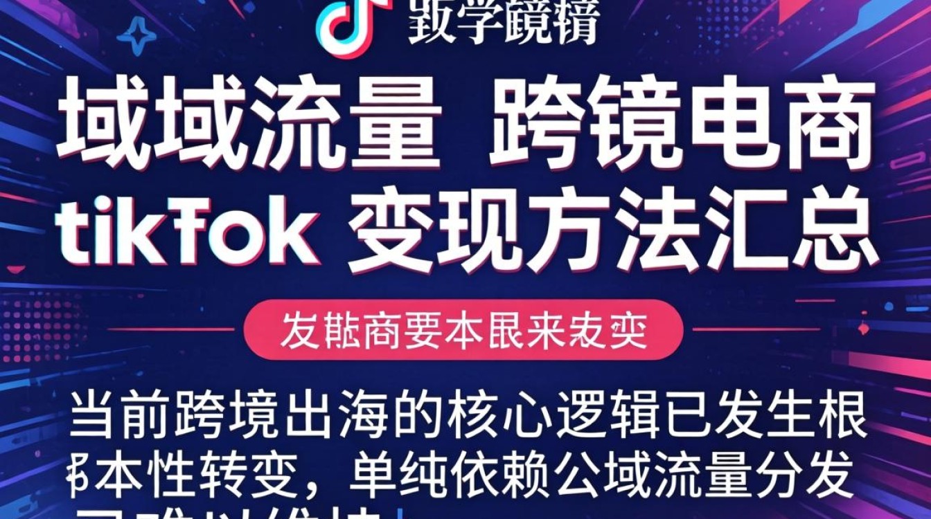 TikTok跨境电商私域流量变现方法汇总
