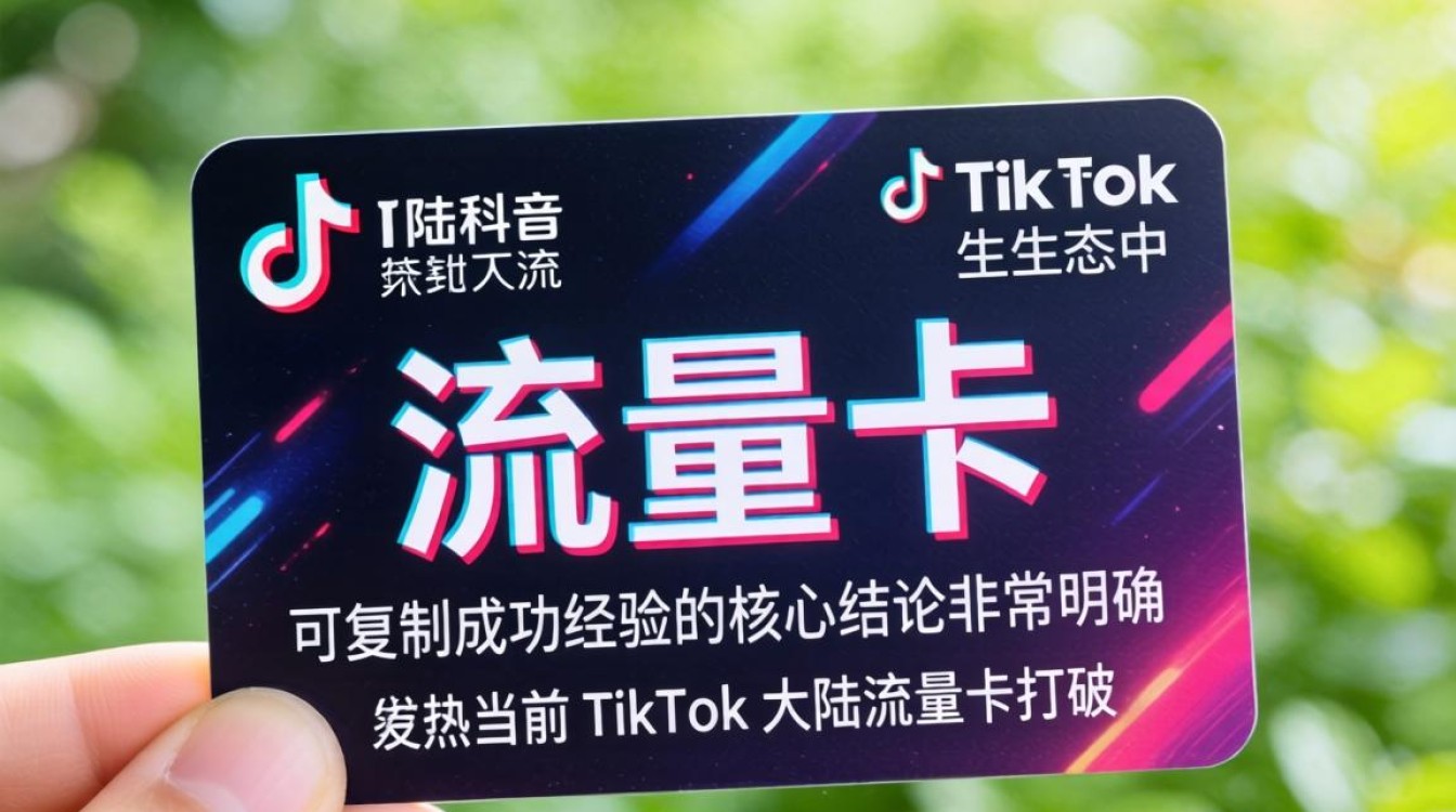 头部研究大陆tiktok流量卡
