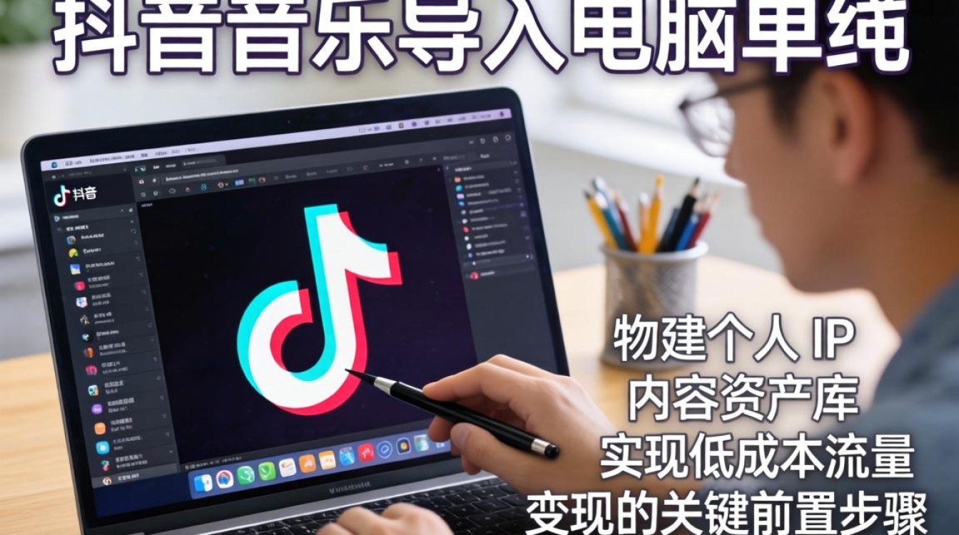 抖音的歌怎么导入电脑里