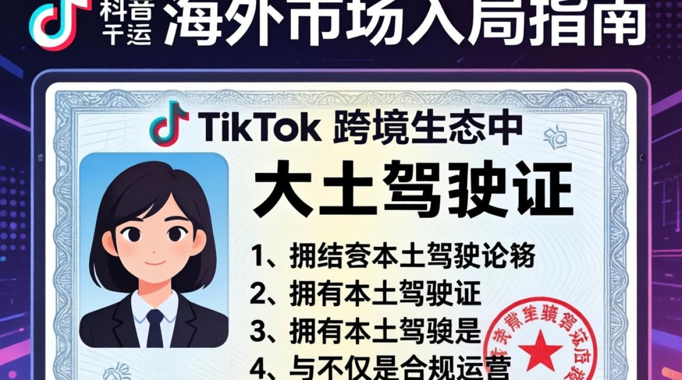TikTok 本土驾驶证办理攻略