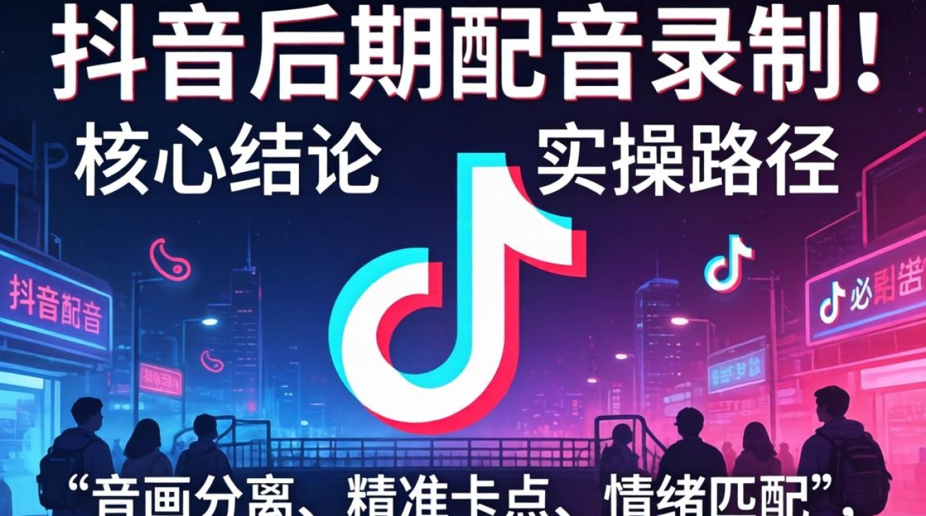 抖音配音录制教程新手必看