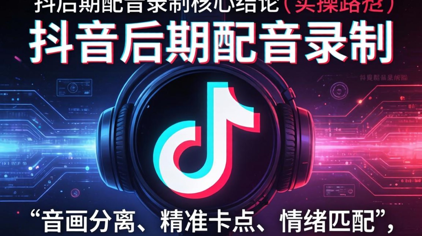 抖音配音录制教程新手必看