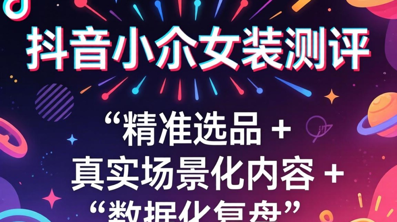 抖音小众女装测评怎么弄