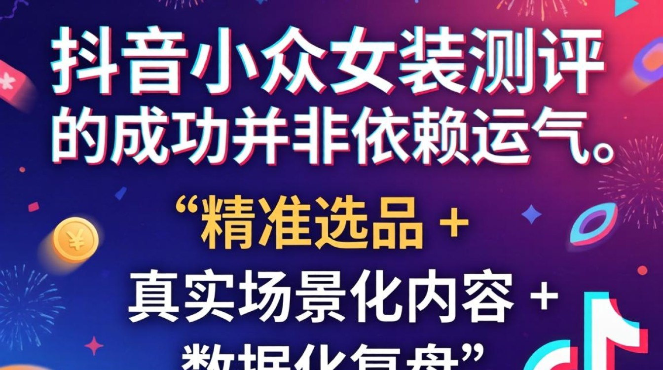 抖音小众女装测评怎么弄