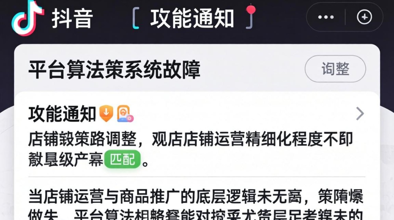 抖音怎么没有功能通知了