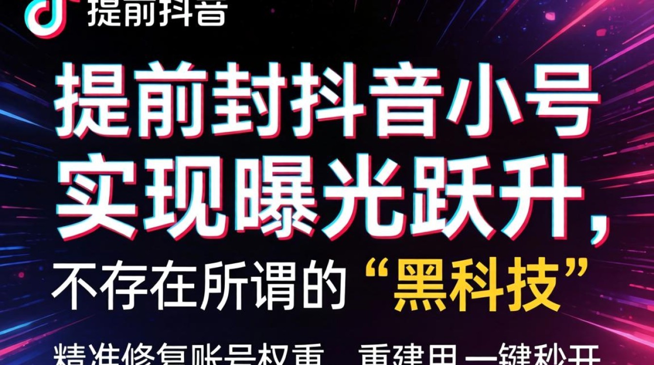抖音解封技巧与提升曝光机制