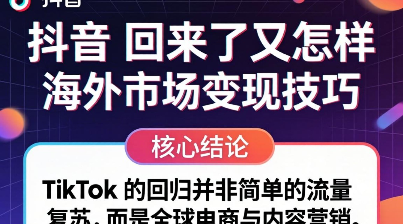 TikTok 回来了又怎样