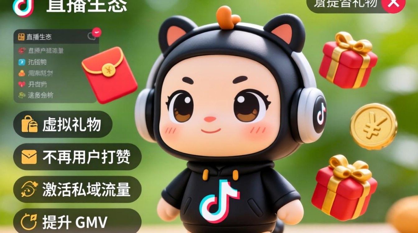 TikTok 直播礼物道具玩具怎么送