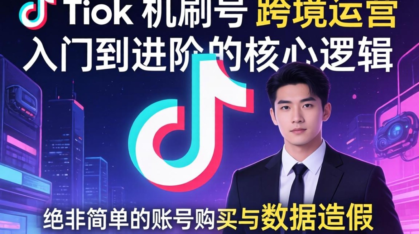 TikTok 机刷号价格及跨境运营从入门到进阶