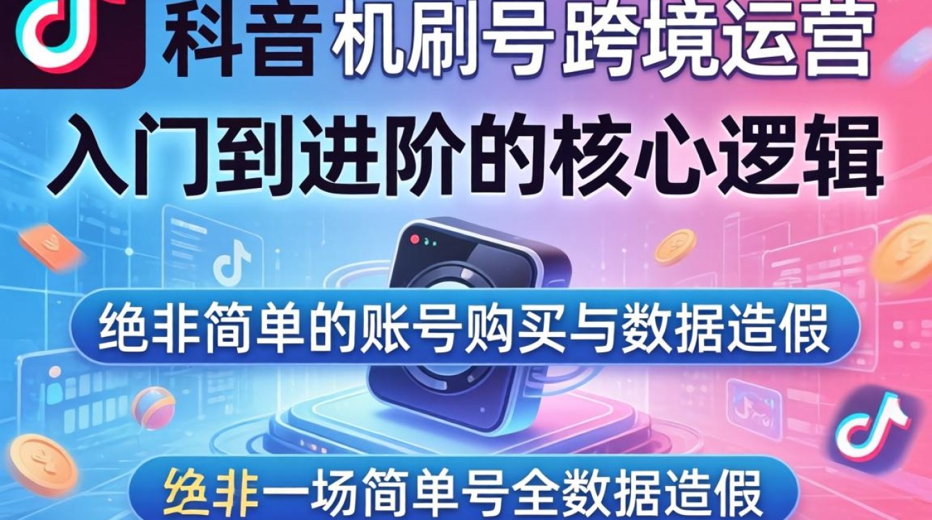TikTok 机刷号价格及跨境运营从入门到进阶