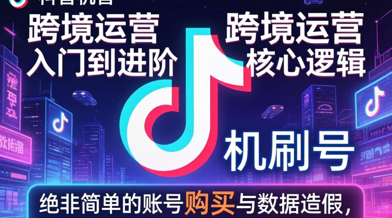 TikTok 机刷号价格及跨境运营从入门到进阶