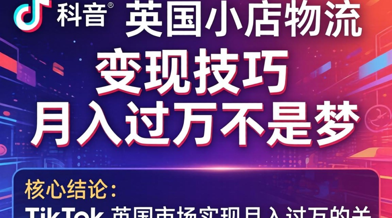 TikTok 英区小店物流变现技巧