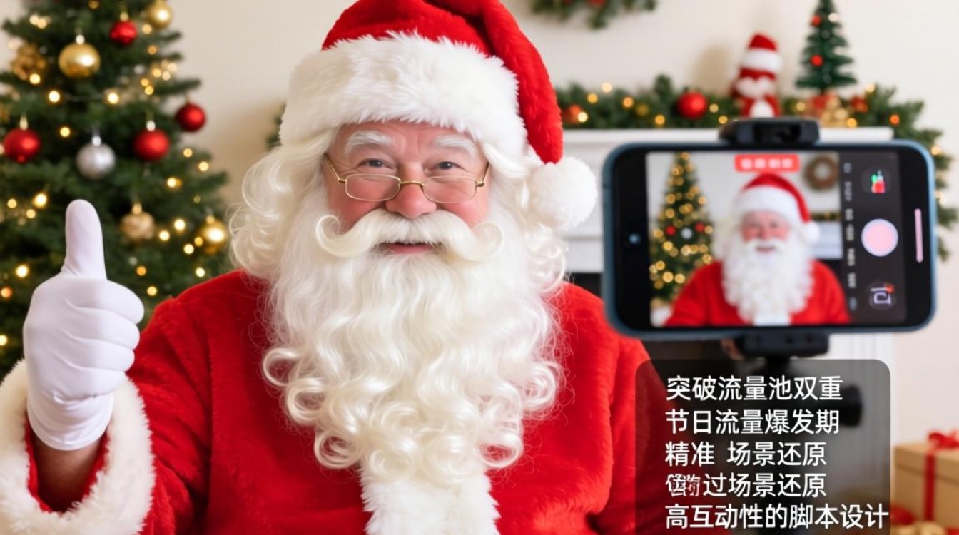 抖音怎么拍圣诞老人视频