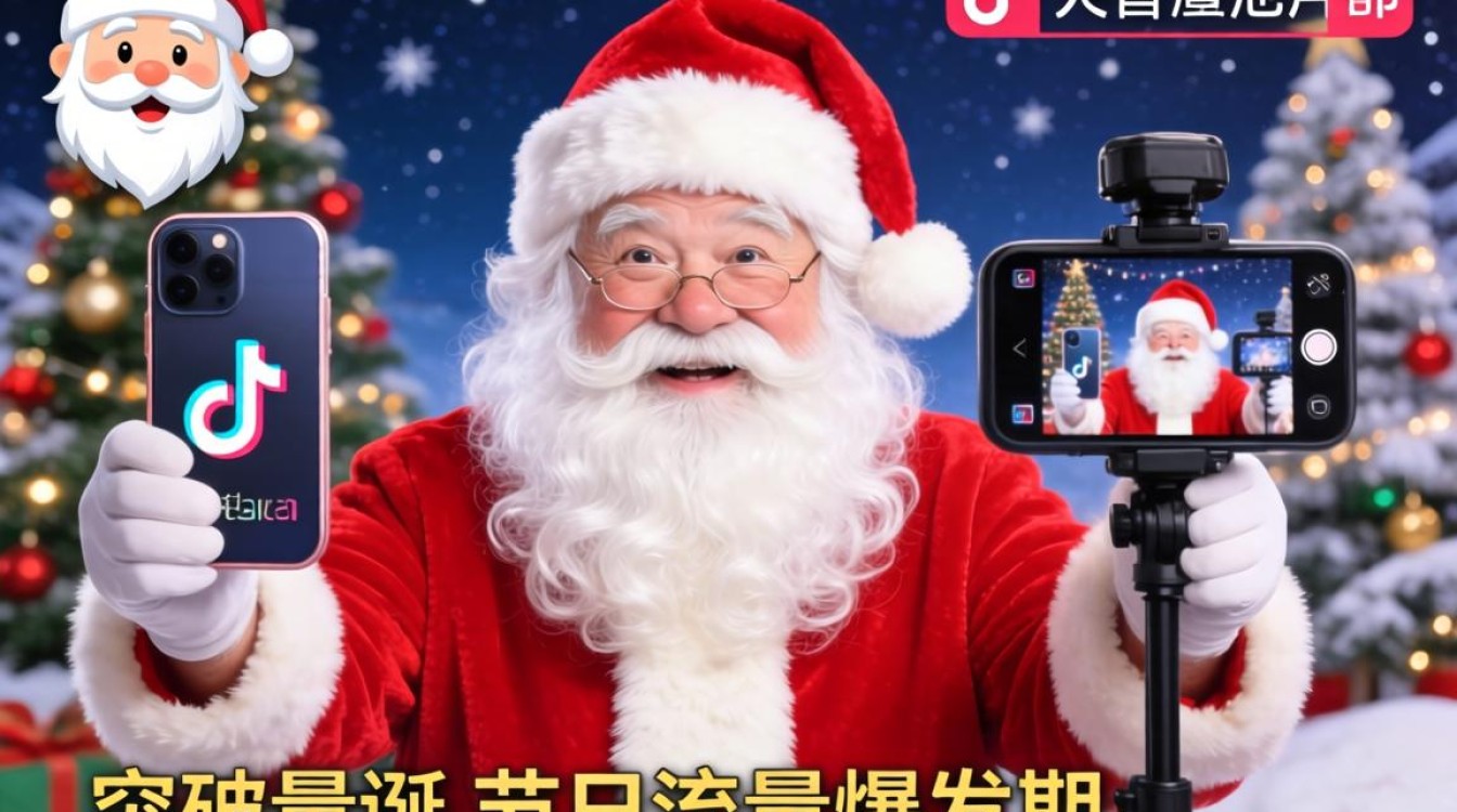 抖音怎么拍圣诞老人视频