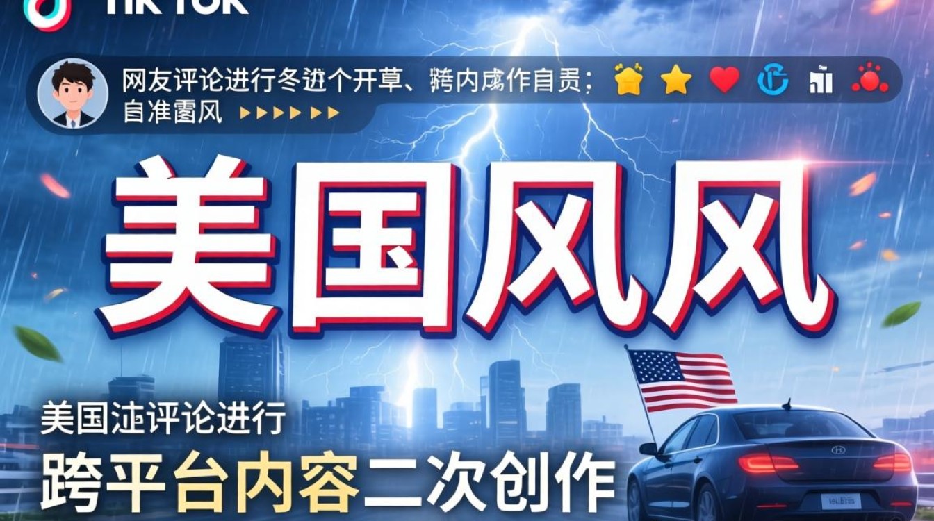 美国飓风 TikTok 网友评论