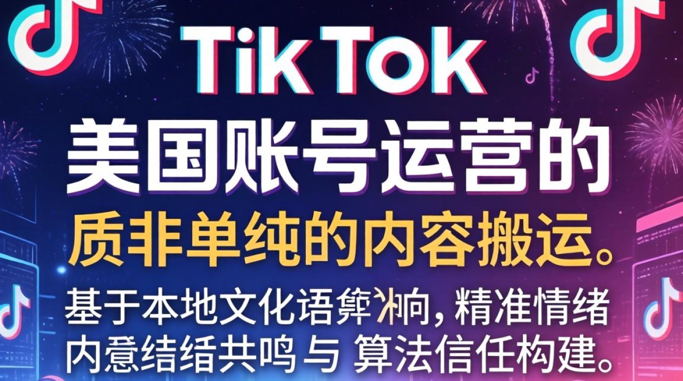资深运营华籍美鱼 TikTok 经验分享思维