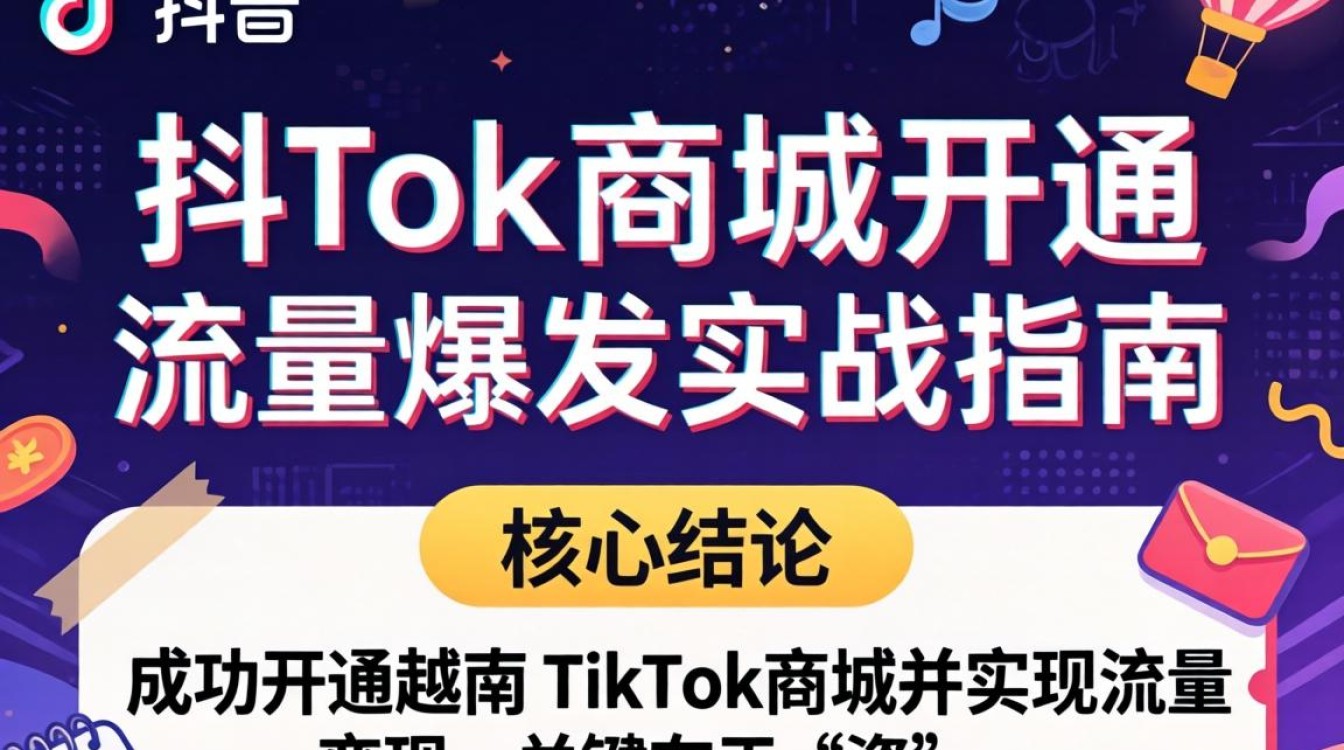 越南TikTok商城开通条件及涨粉攻略