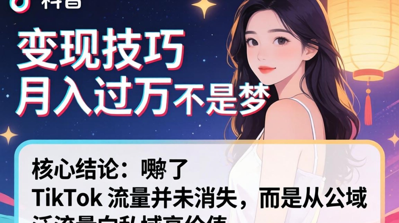 TikTok 变现技巧月入过万