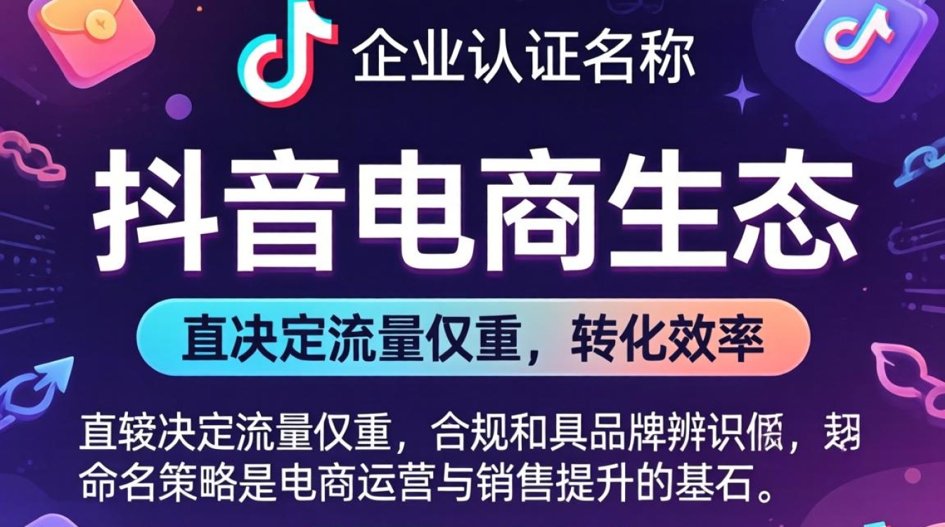 抖音企业认证怎么取名字