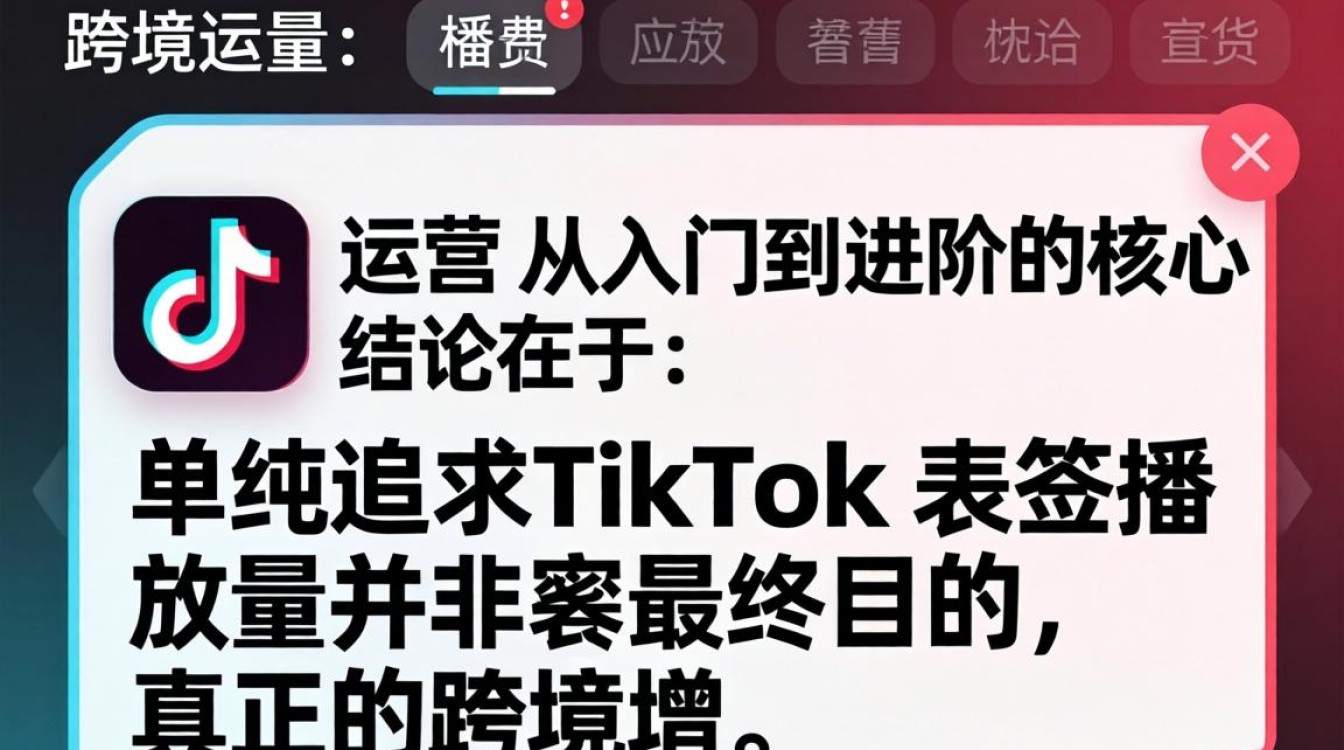 TikTok 跨境运营从入门到进阶