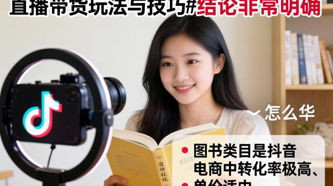 直播带货玩法与技巧及热门图书带货技巧