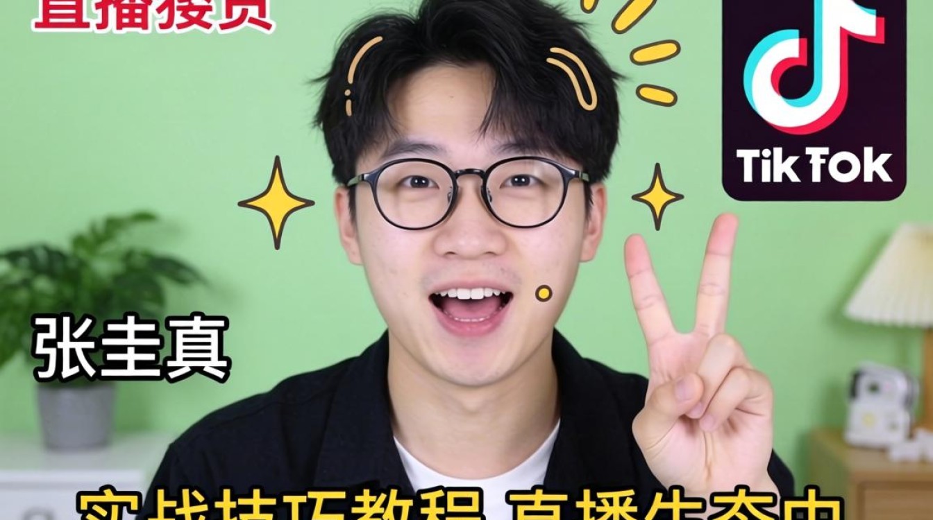 直播带货张圭真tiktok表情实战技巧教程