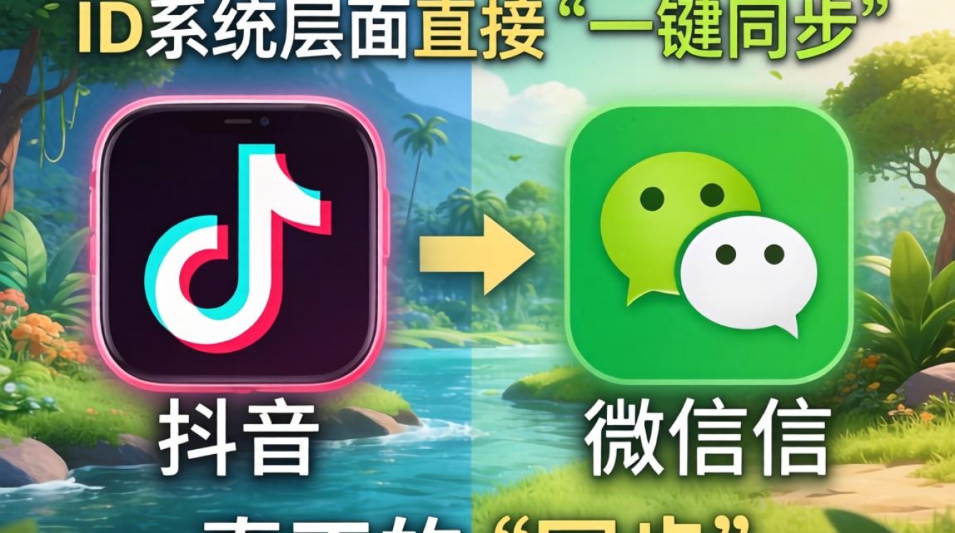 抖音和微信id怎么同步