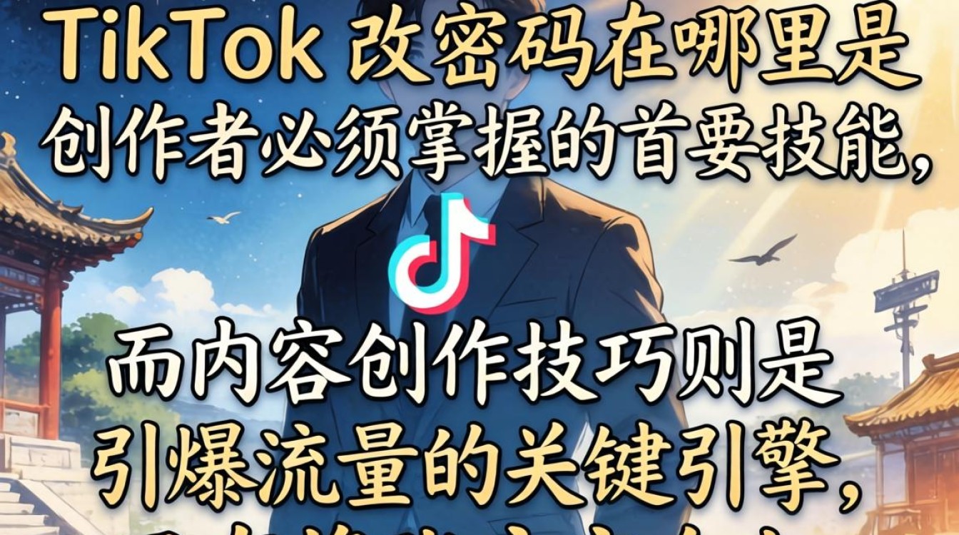 TikTok 改密码在哪里