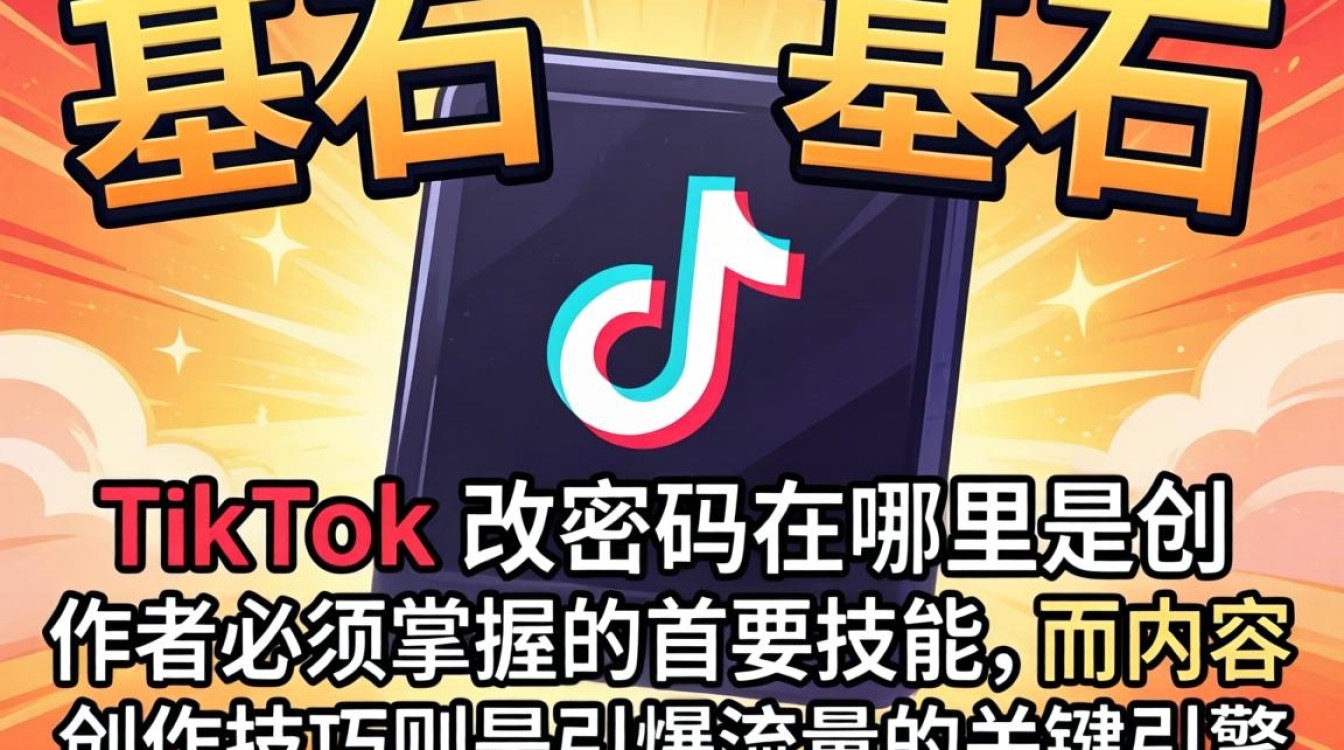 TikTok 改密码在哪里