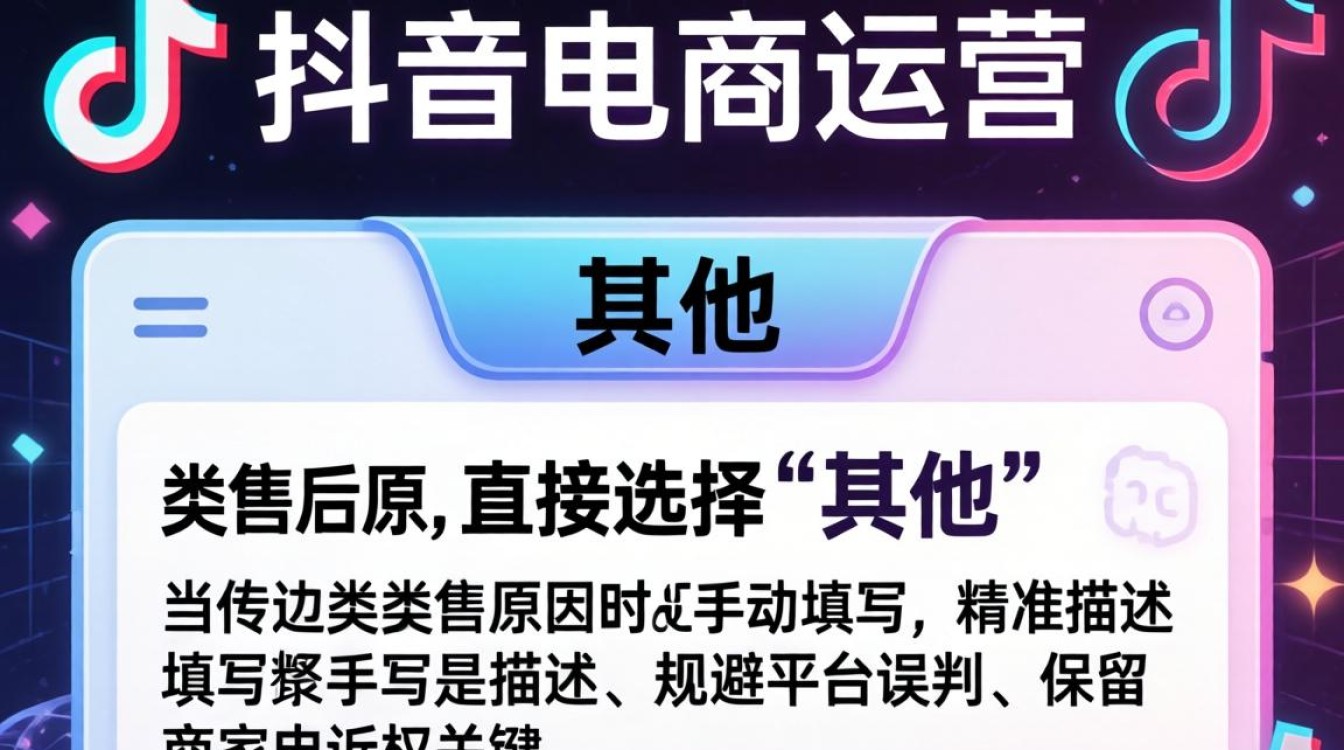 抖音售后原因填写技巧与爆款案例解析