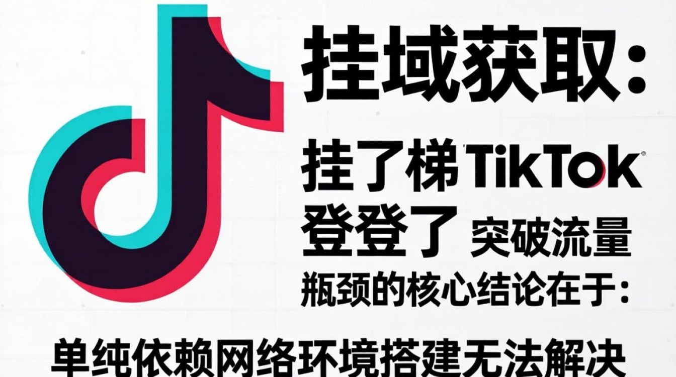 公域获取挂了梯tiktok登不了怎么办