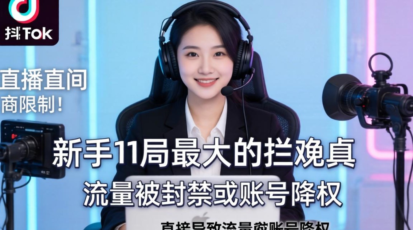 TikTok 开播提示商业限制怎么办