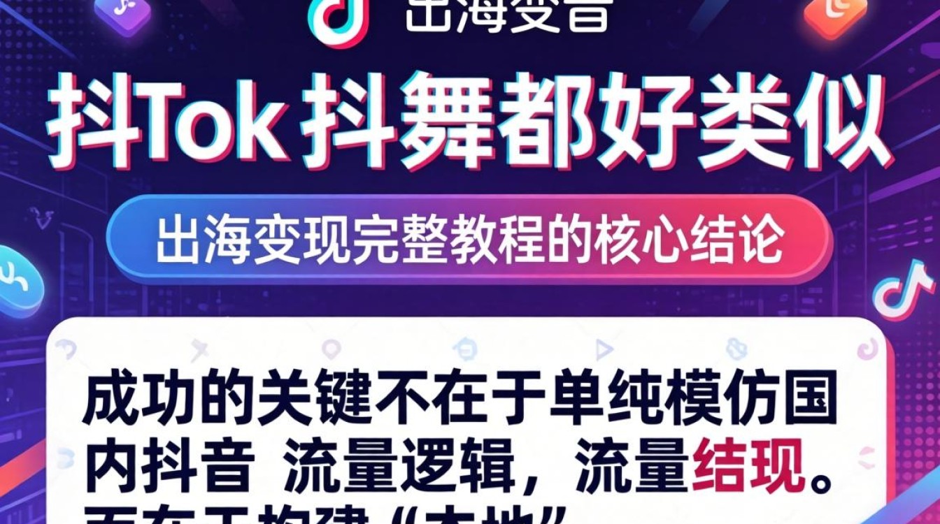 TikTok 抖舞都好类似 出海变现完整教程