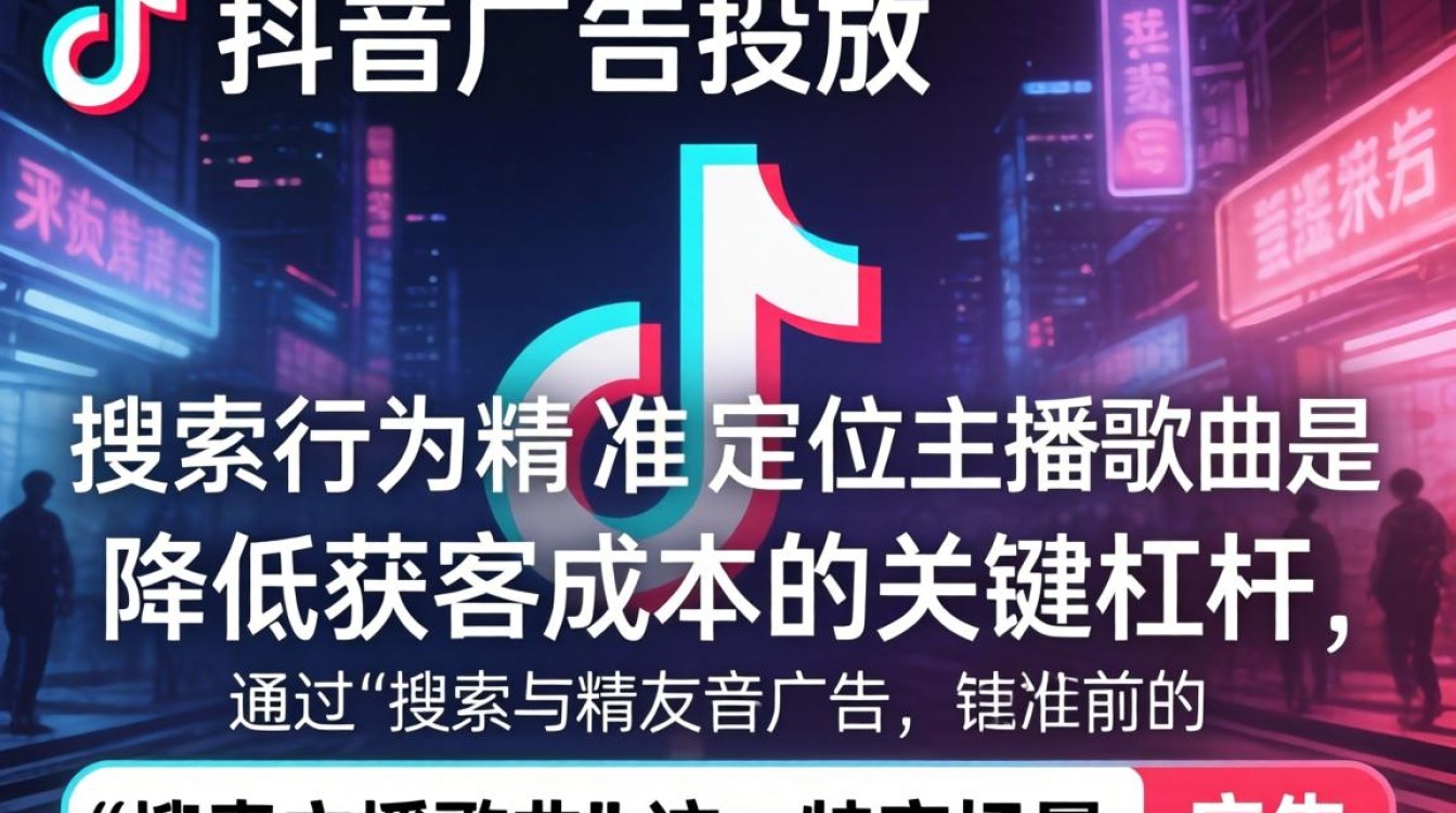 抖音搜索歌曲长尾词获客成本广告投放