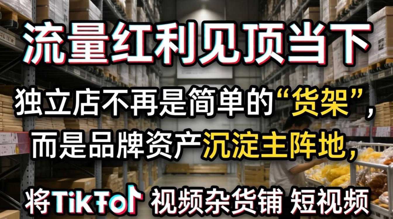 TikTok 视频杂货铺独立站建站海外电商指南