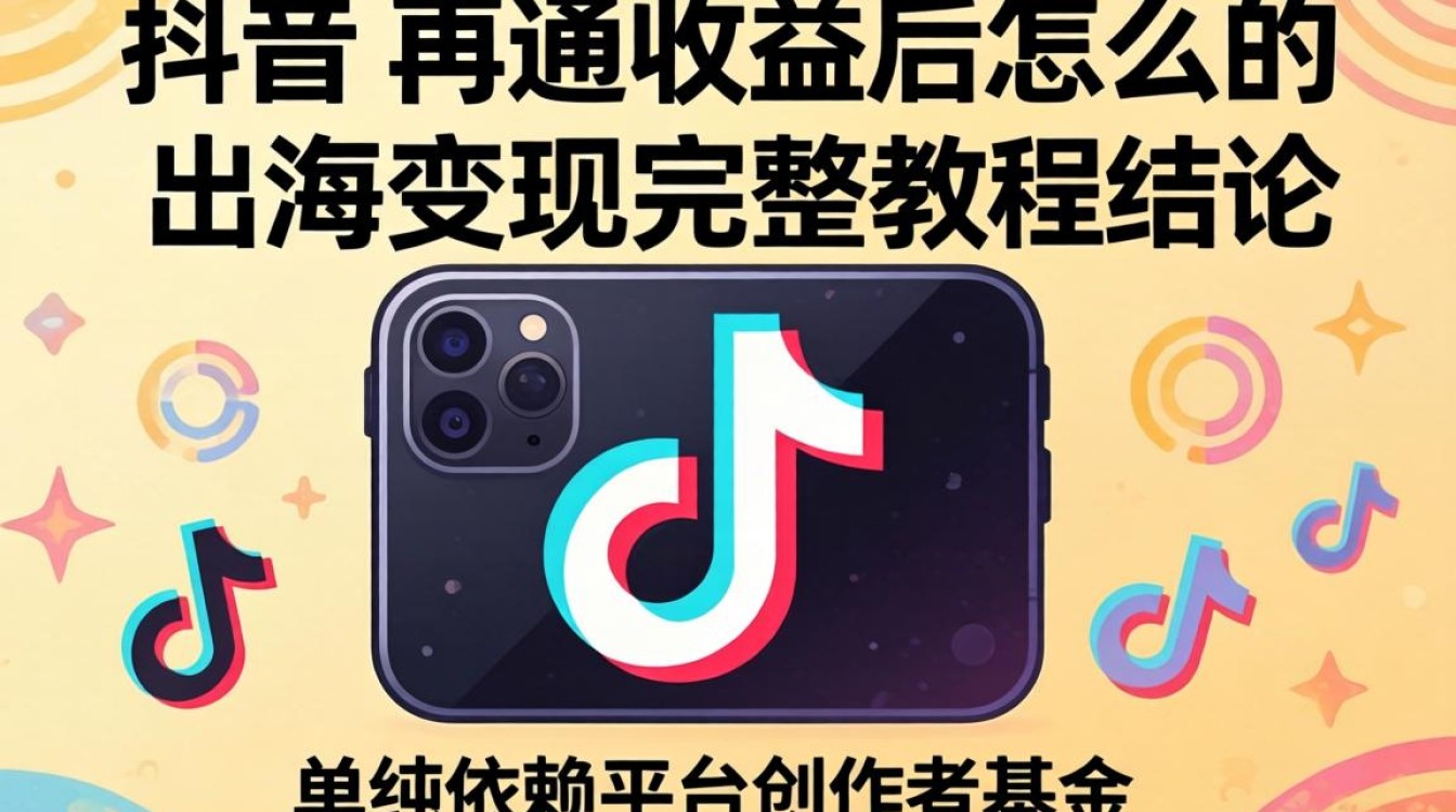 TikTok 开通收益后怎么出海变现