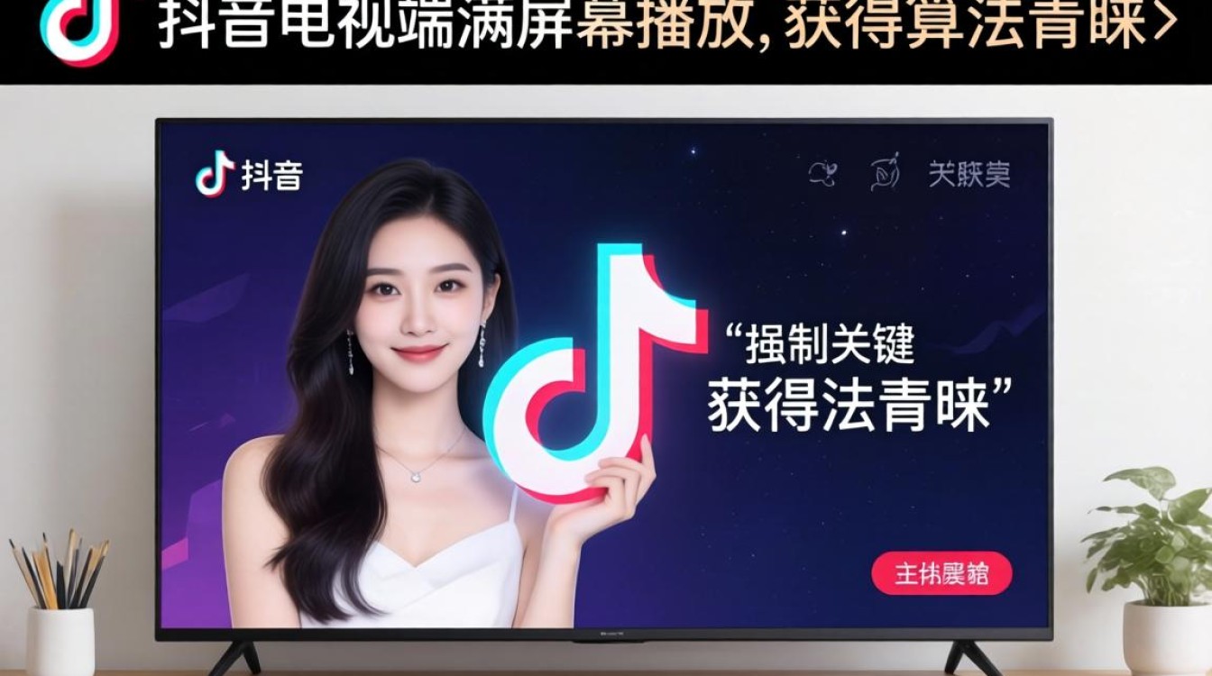 抖音电视全屏设置技巧与流量算法分析