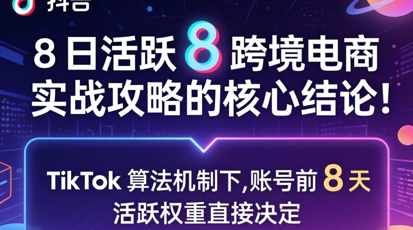 TikTok 8 日活跃数据低怎么办