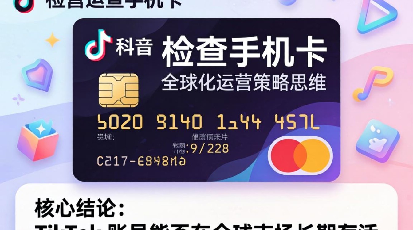 TikTok 检查手机卡原因及全球化运营策略