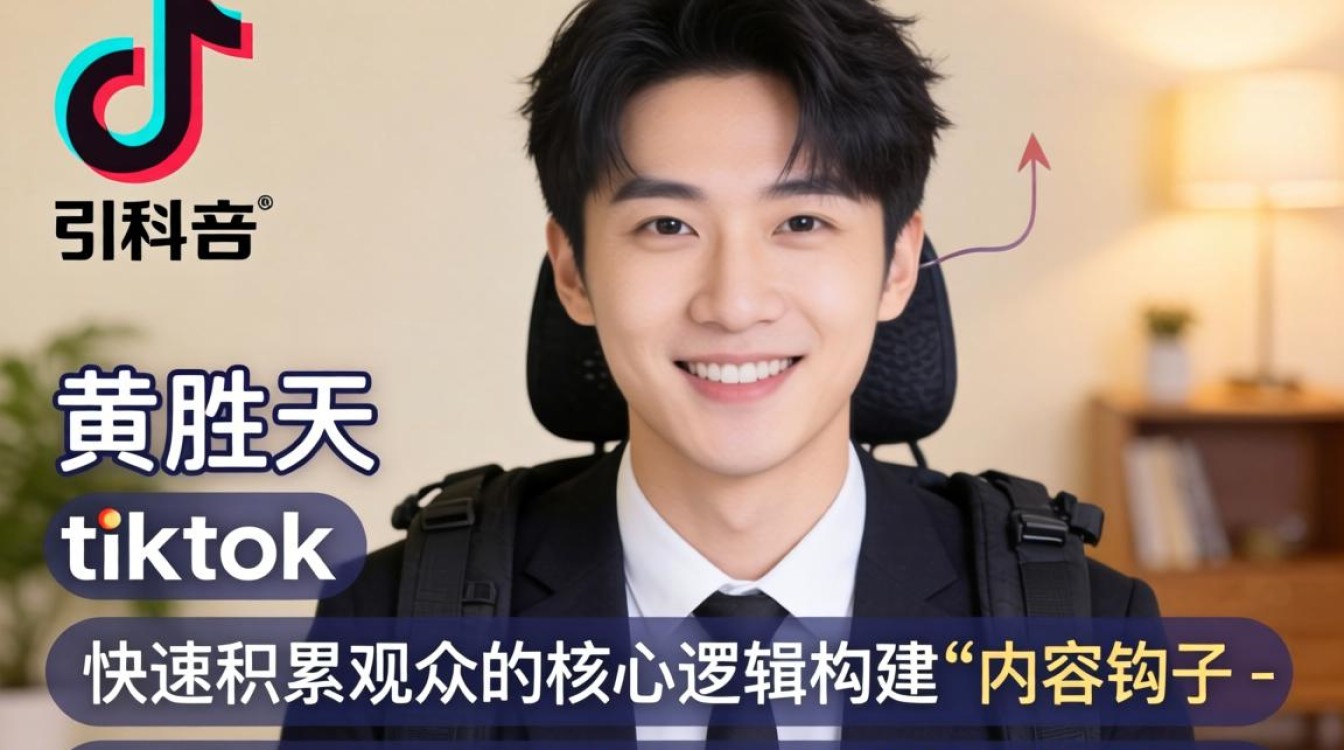 直播引流黄胜天的tiktok快速积累观众