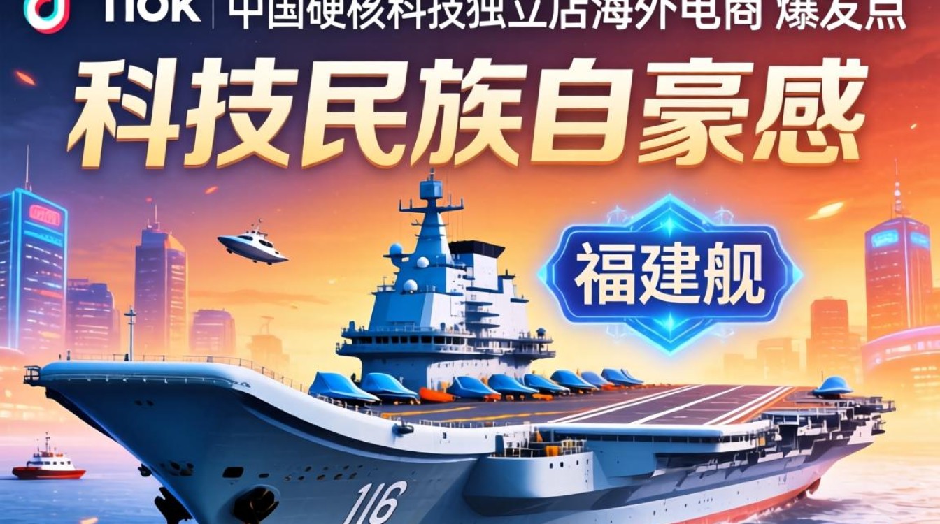 TikTok 上的福建舰独立站建站海外电商指南