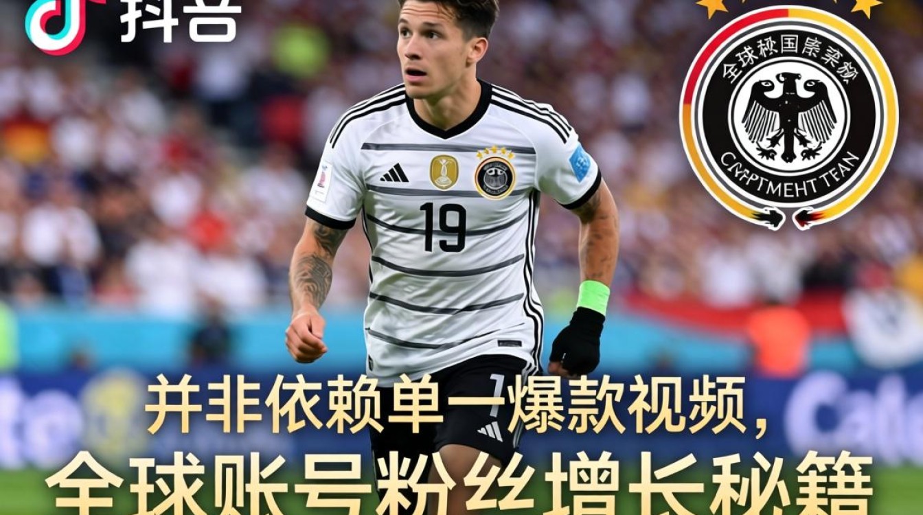 TikTok 德国国家队全球账号粉丝增长秘籍