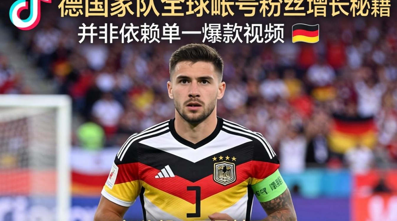 TikTok 德国国家队全球账号粉丝增长秘籍